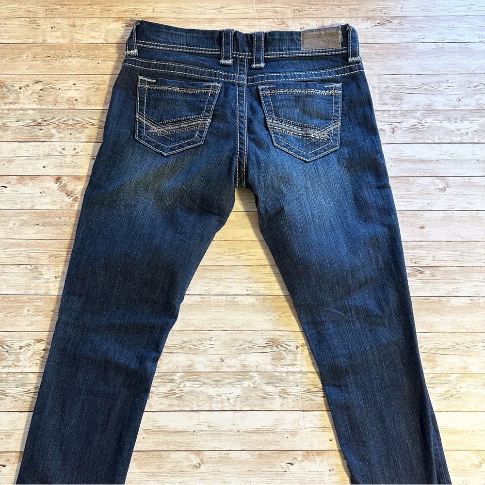 BKE Dark Wash Stella Stretch Skinny Jeans Size 27 Long | Style# BMM1215L